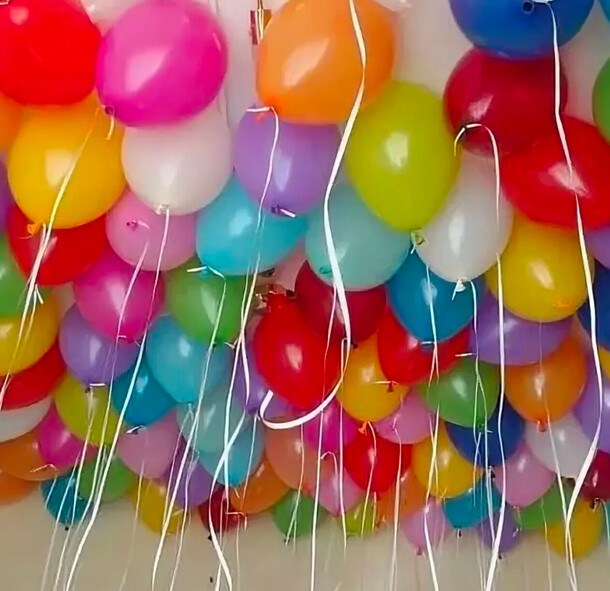 Шары под потолок пастель, артикул F1395083 - 6300 рублей, доставка по городу. Flawery - доставка цветов