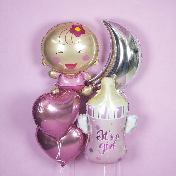 Шары на выписку, артикул F1397091 - 4500 рублей, доставка по городу. Flawery - доставка цветов