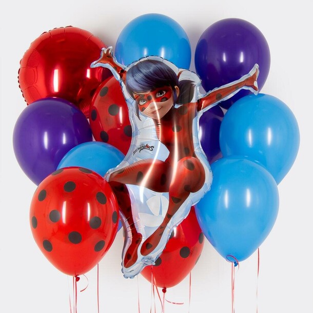 Шарики с гелием, артикул F1398335 - 4150 рублей, доставка по городу. Flawery - доставка цветов