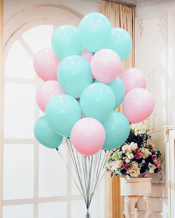 Шарики с гелием, артикул F1402533 - 3450 рублей, доставка по городу. Flawery - доставка цветов