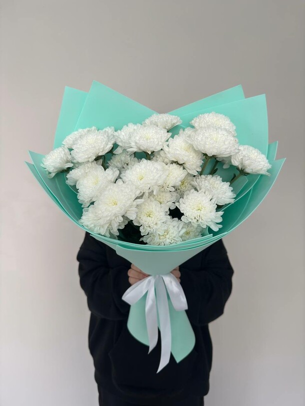 Цветы хризантемы, артикул F1451519 - 3250 рублей, доставка по городу. Flawery - доставка цветов