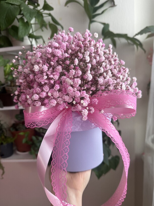 Композиция розовый восторг, артикул F1244088 - 2182 рублей, доставка по городу. Flawery - доставка цветов