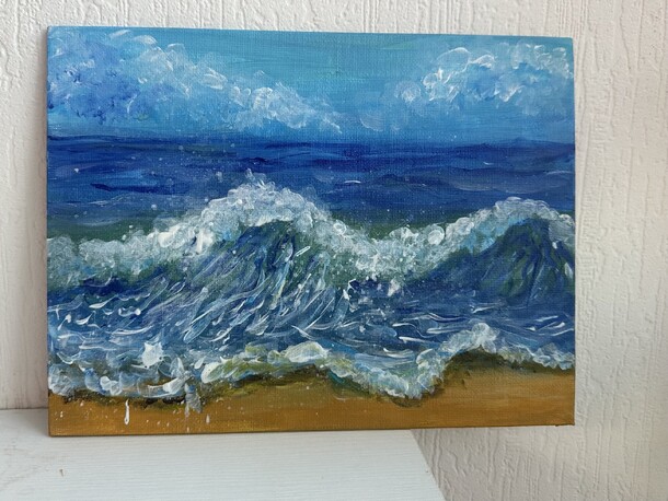 Интерьерная картина, артикул F1244428 - 1000 рублей, доставка по городу. Flawery - доставка цветов