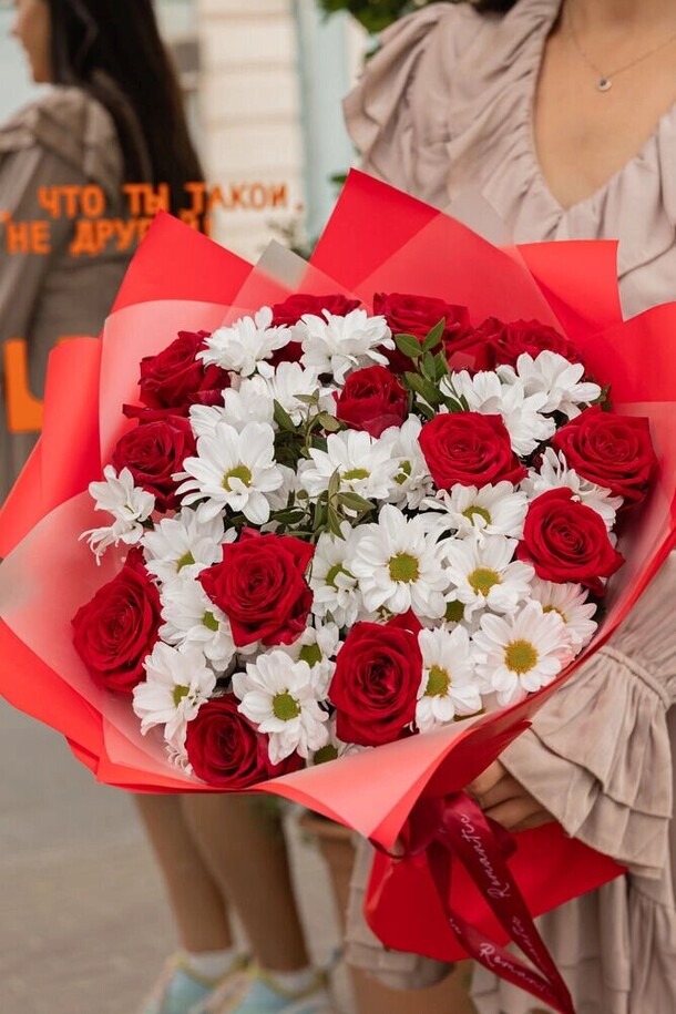 Букет "от феи роз алины", артикул F1198158 - 5900 рублей, доставка по городу. Flawery - доставка цветов