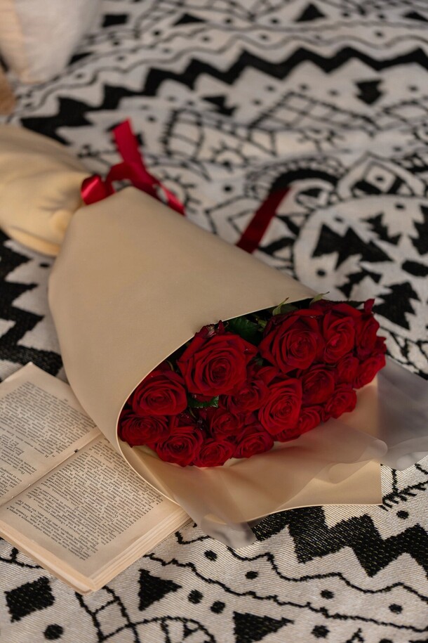 Букет "сочный", артикул F1410652 - 3685 рублей, доставка по городу. Flawery - доставка цветов