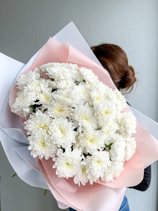 Хризантемное облако, артикул F1375957 - 4750 рублей, доставка по городу. Flawery - доставка цветов