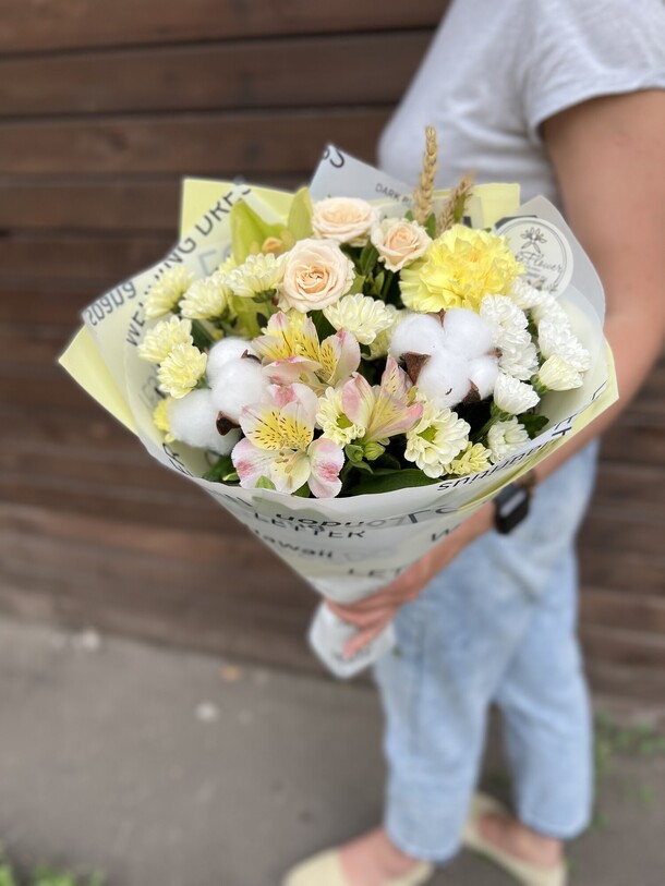 Букет шведский, артикул F1136716 - 3600 рублей, доставка по городу. Flawery - доставка цветов