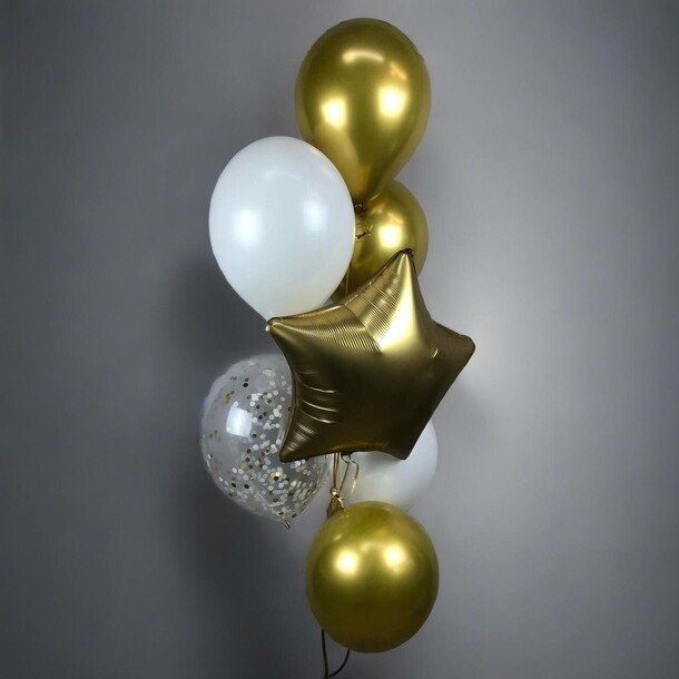 Фонтан  из шариков «вера», артикул F1282359 - 2650 рублей, доставка по городу. Flawery - доставка цветов