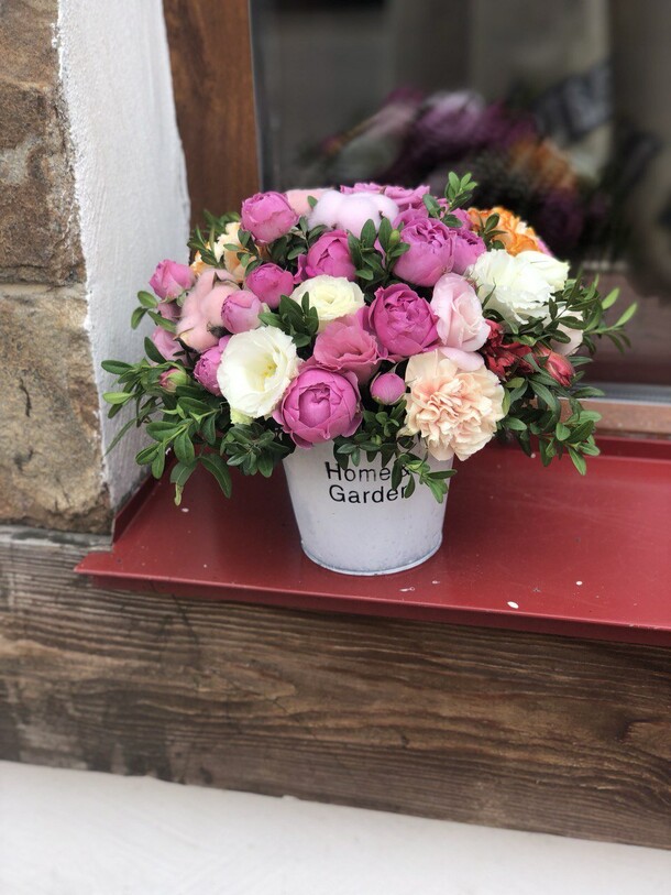 Ведерко с мисти баблз, артикул F1290382 - 5264 рублей, доставка по городу. Flawery - доставка цветов