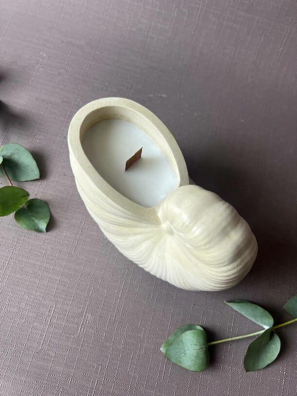 Свеча ракушка, артикул F1350441 - 1600 рублей, доставка по городу. Flawery - доставка цветов