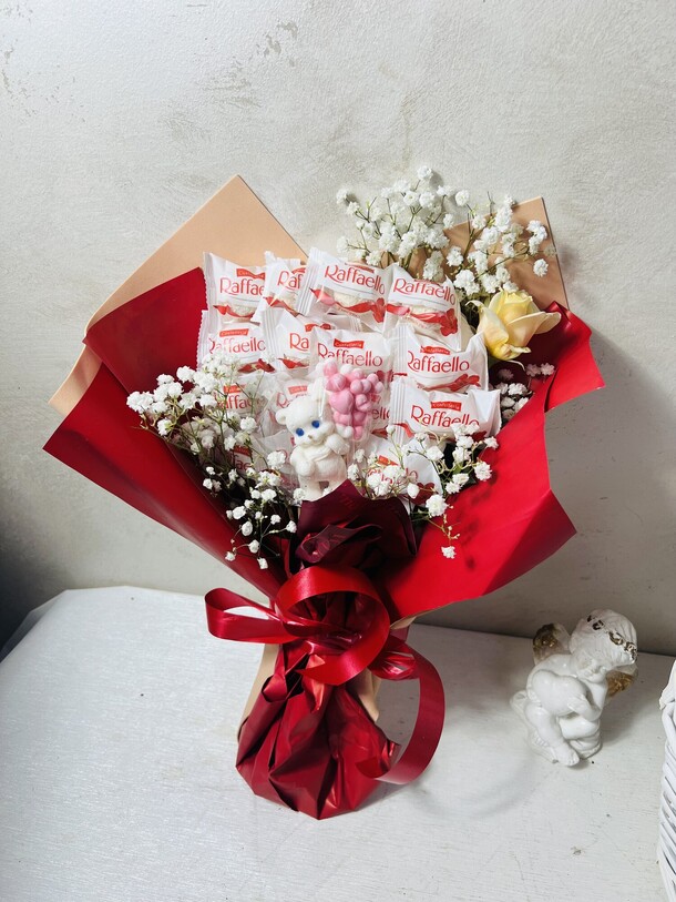 Букет рафаэлло, артикул F1434893 - 4550 рублей, доставка по городу. Flawery - доставка цветов