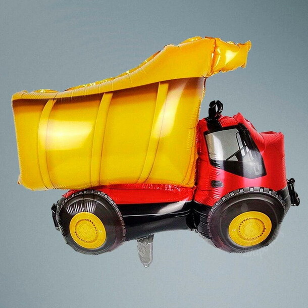 Шар фигура самосвал 81 см, артикул F1455110 - 1990 рублей, доставка по городу. Flawery - доставка цветов