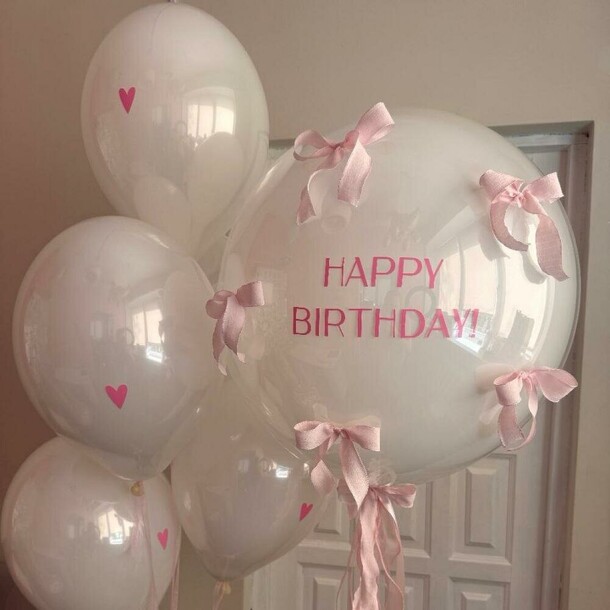 Нежный набор шаров, артикул F1456587 - 6560 рублей, доставка по городу. Flawery - доставка цветов