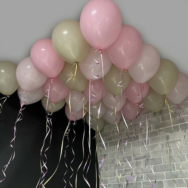 Шарики для девочки на день рождения, артикул F1457517 - 6090 рублей, доставка по городу. Flawery - доставка цветов