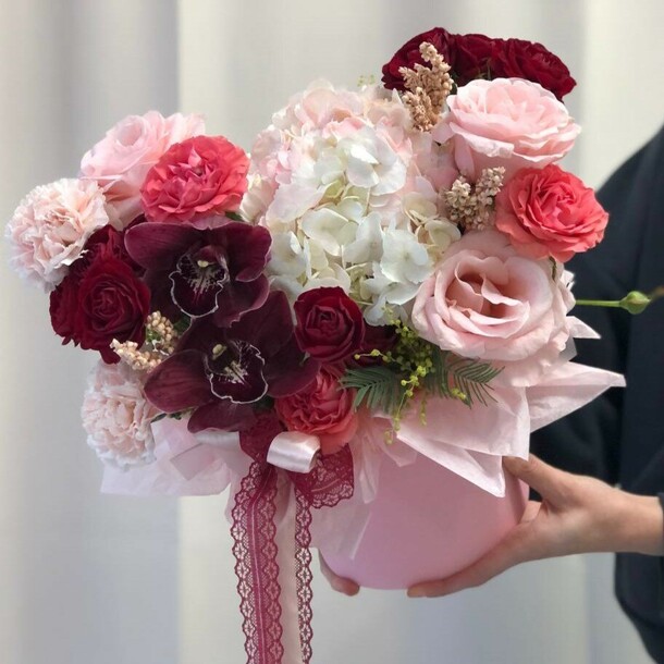 Цветочная композиция "микки", артикул F1367838 - 5455 рублей, доставка по городу. Flawery - доставка цветов