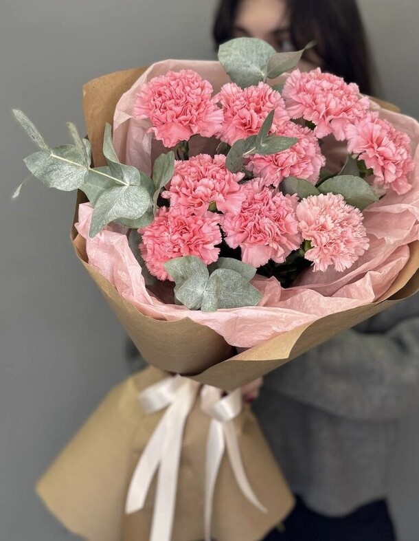 Букет из диантусов, артикул F1407844 - 2915 рублей, доставка по городу. Flawery - доставка цветов