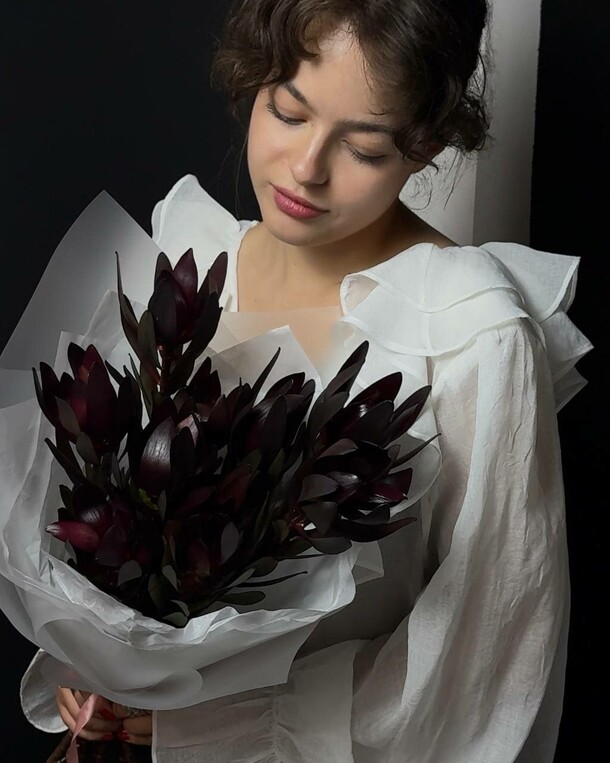 Леукадендрон сафари. Необычно и стойко, артикул F1373446 - 3900 рублей, доставка по городу. Flawery - доставка цветов