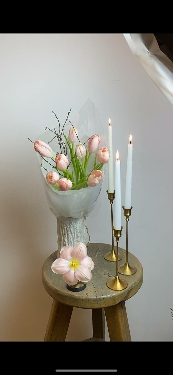 Тюльпаны. Нежность и изящество, артикул F1383836 - 3600 рублей, доставка по городу. Flawery - доставка цветов