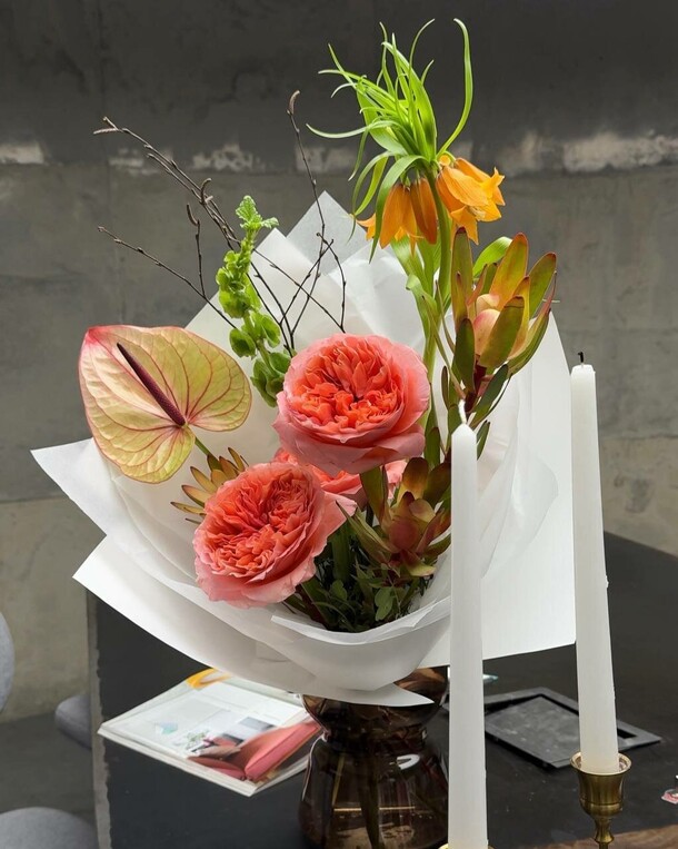 Понятная экзотика, артикул F1383858 - 6800 рублей, доставка по городу. Flawery - доставка цветов