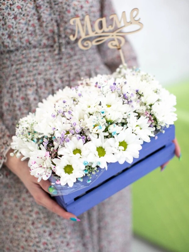 Лето в ромашках, артикул F1369804 - 5077 рублей, доставка по городу. Flawery - доставка цветов