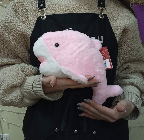 Розовый акулёнок, артикул F1371396 - 700 рублей, доставка по городу. Flawery - доставка цветов