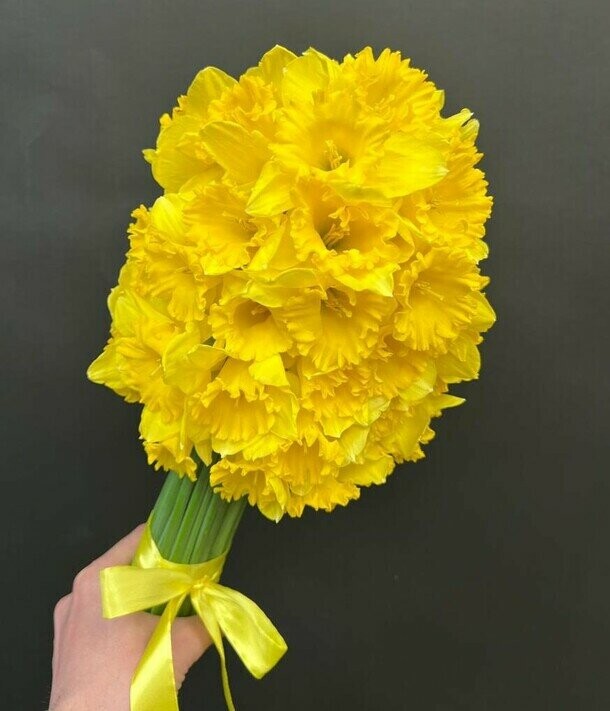 Весенние нарциссы 49 шт, артикул F1372930 - 6900 рублей, доставка по городу. Flawery - доставка цветов