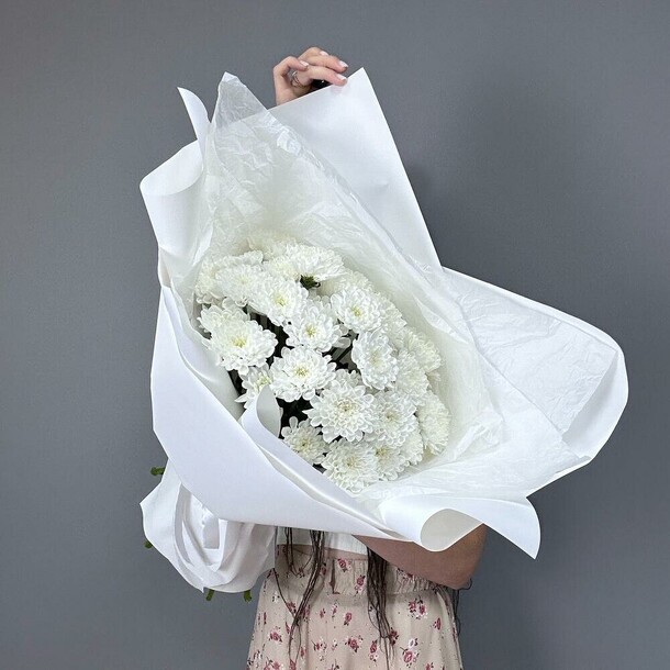 Кустовые хризантемы, артикул F1411437 - 3669 рублей, доставка по городу. Flawery - доставка цветов