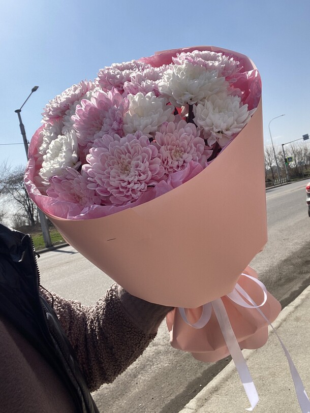 Букет «зефирные облака», артикул F1409604 - 3500 рублей, доставка по городу. Flawery - доставка цветов