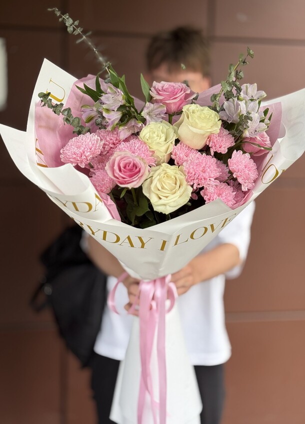 Букет для королевы👑, артикул F1453910 - 7900 рублей, доставка по городу. Flawery - доставка цветов