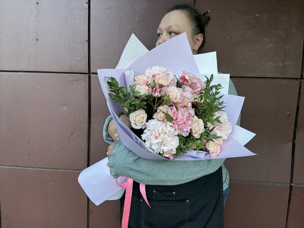 Букет «настроение любить», артикул F1455446 - 4600 рублей, доставка по городу. Flawery - доставка цветов