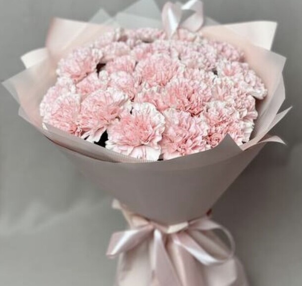 Диантусы розовые 25 шт, артикул F1386718 - 4800 рублей, доставка по городу. Flawery - доставка цветов