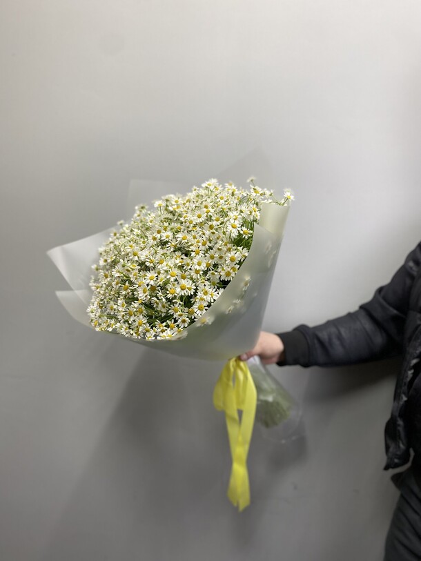 Ромашки луговые 25 шт, артикул F1386756 - 9750 рублей, доставка по городу. Flawery - доставка цветов