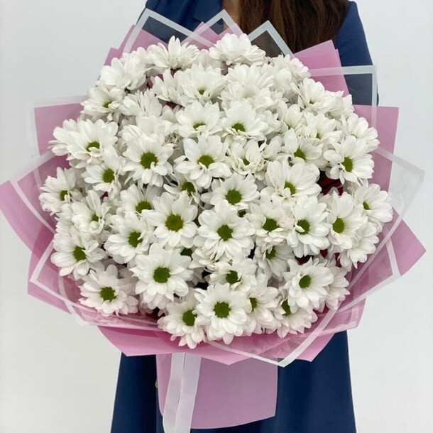 Ромашки, артикул F1206535 - 7613 рублей, доставка по городу. Flawery - доставка цветов