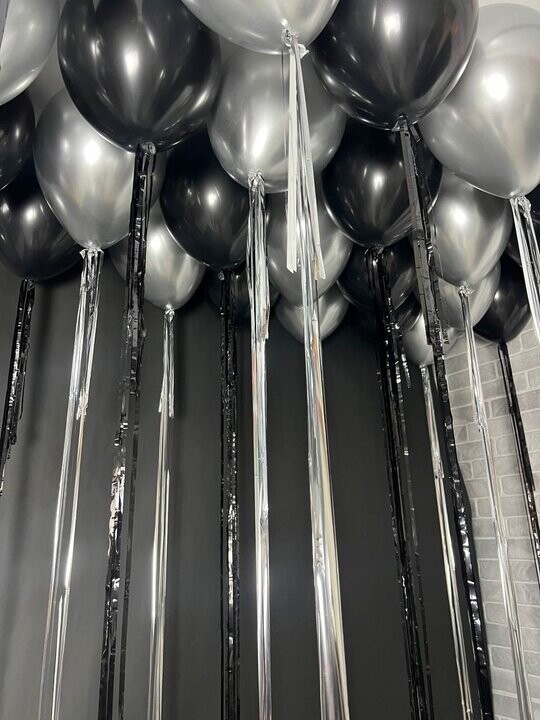 Шары под потолок элегантный взлет, артикул F1398442 - 5990 рублей, доставка по городу. Flawery - доставка цветов