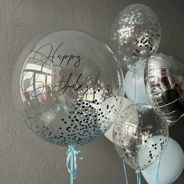 С днем рождени, артикул F1400908 - 5100 рублей, доставка по городу. Flawery - доставка цветов