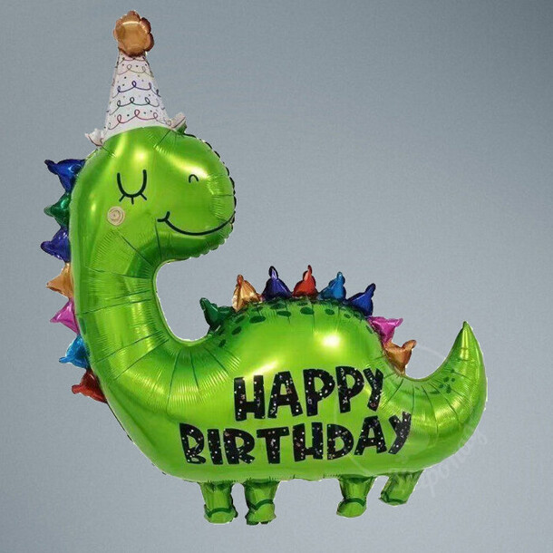 Шар динозаврик в колпаке, артикул F1411773 - 2650 рублей, доставка по городу. Flawery - доставка цветов