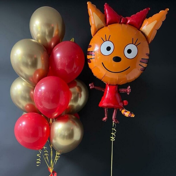 Набор шаров яркая карамелька, артикул F1411820 - 5250 рублей, доставка по городу. Flawery - доставка цветов