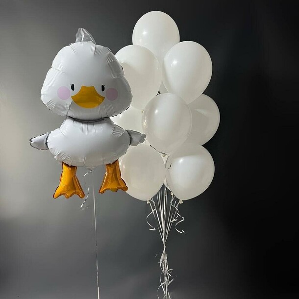 Набор шаров веселый гусёнок, артикул F1411839 - 5499 рублей, доставка по городу. Flawery - доставка цветов