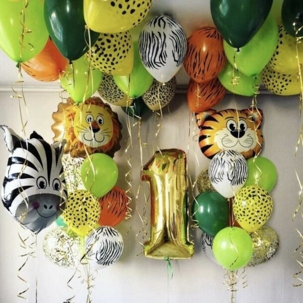 Набор шаров зов джунглей, артикул F1411892 - 15690 рублей, доставка по городу. Flawery - доставка цветов