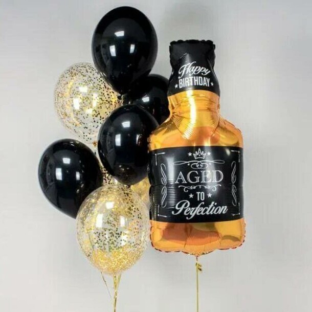 Шары для мужчин легендарный, артикул F1443324 - 5670 рублей, доставка по городу. Flawery - доставка цветов