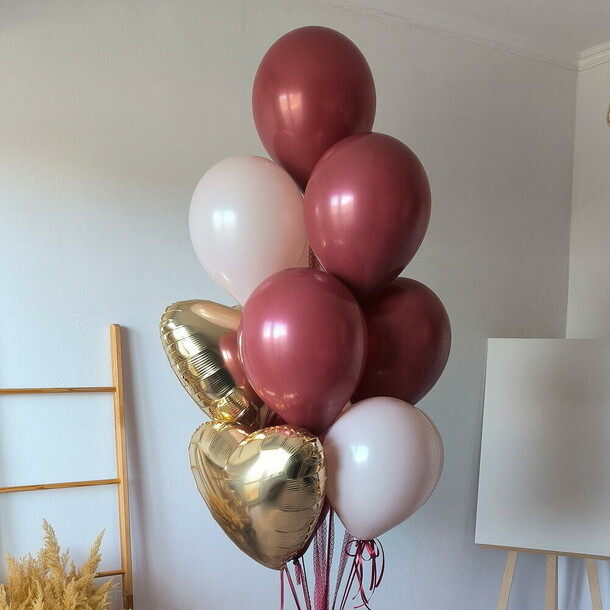 Фонтан из шаров мерло, артикул F1486473 - 4320 рублей, доставка по городу. Flawery - доставка цветов