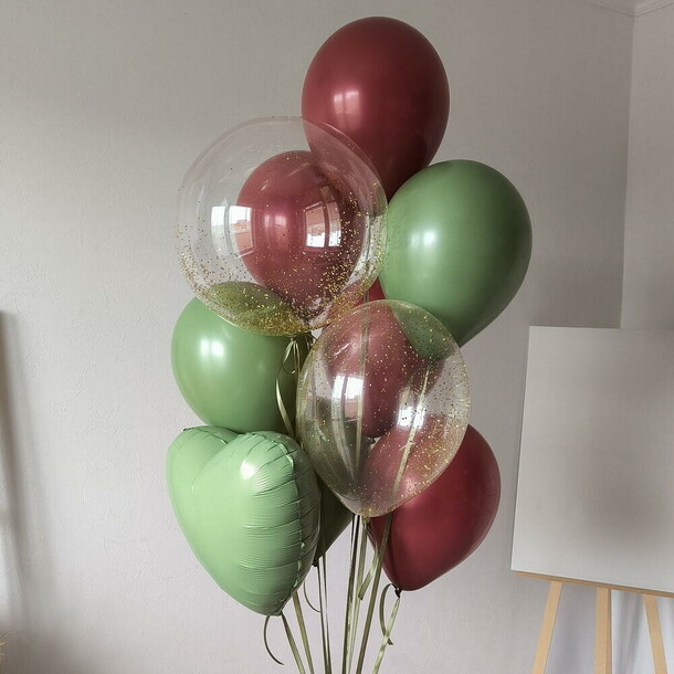 Фонтан шаров хвоя, артикул F1486492 - 4710 рублей, доставка по городу. Flawery - доставка цветов