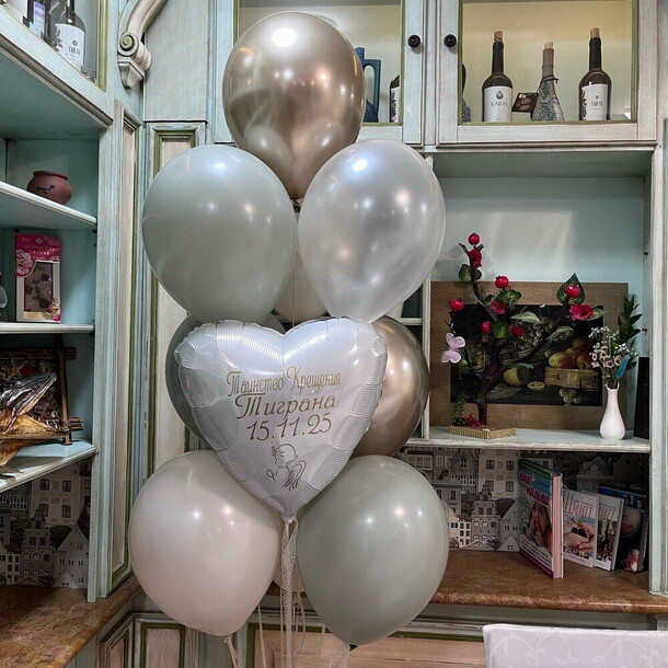 Фонтан шаров лавр, артикул F1488023 - 4150 рублей, доставка по городу. Flawery - доставка цветов