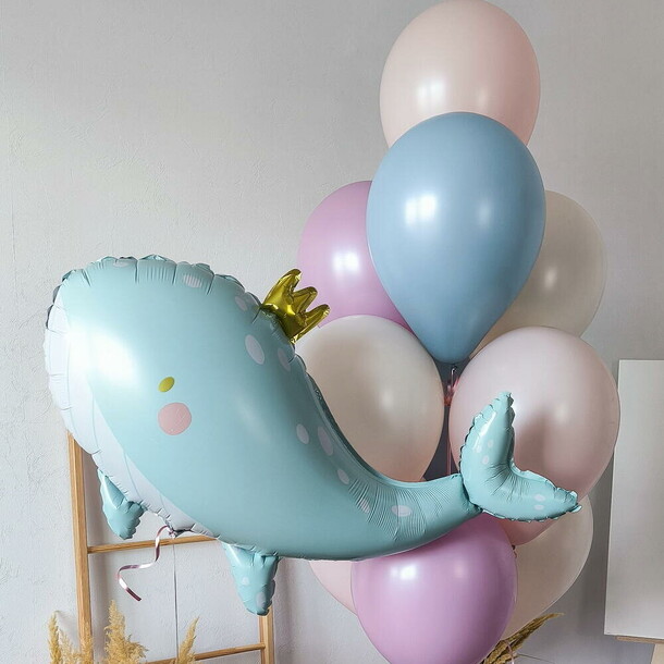 Шары для детей китовый бум, артикул F1495550 - 5570 рублей, доставка по городу. Flawery - доставка цветов