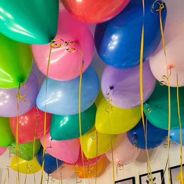 Шары под потолок мампосье, артикул F1503645 - 6280 рублей, доставка по городу. Flawery - доставка цветов