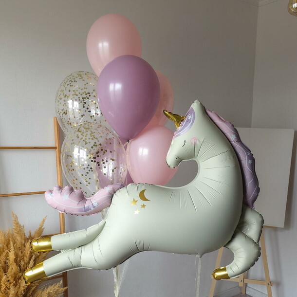 Шары для девочки лавандовый каприз, артикул F1503666 - 5780 рублей, доставка по городу. Flawery - доставка цветов