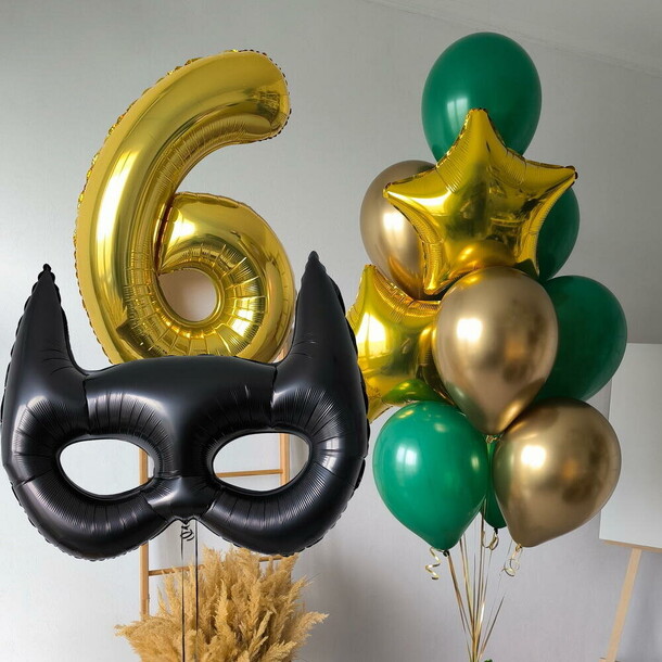 Шары для мальчика мой супер герой, артикул F1503702 - 8190 рублей, доставка по городу. Flawery - доставка цветов