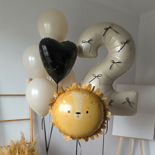 Шары девочке бусинка, артикул F1503738 - 5790 рублей, доставка по городу. Flawery - доставка цветов