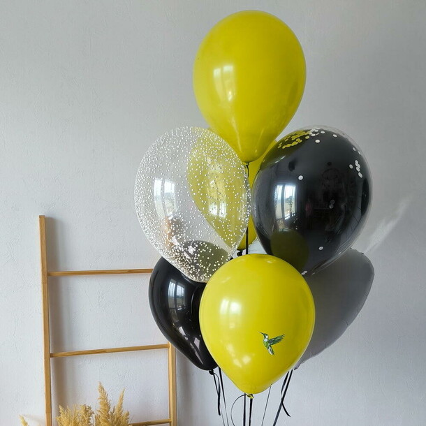 Фонтан из шаров птица счастья, артикул F1505663 - 3480 рублей, доставка по городу. Flawery - доставка цветов