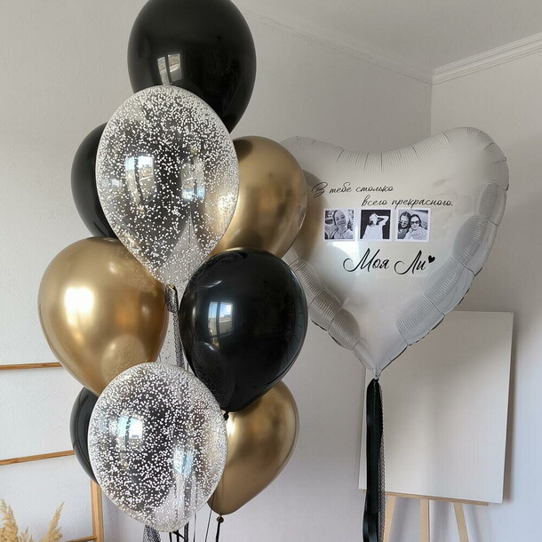 Шары для девушки моя ли, артикул F1507486 - 8250 рублей, доставка по городу. Flawery - доставка цветов